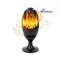 Edge Collections - 9" × 17" - Black - LED Flame Speaker for Romantic Outdoor Atmosphere - 1 Piece